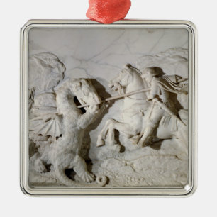 St. George en de Draak, 1508 Metalen Ornament