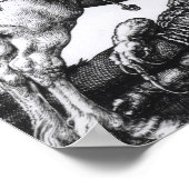 St. George en de Draak, 1508 Poster (Hoek)