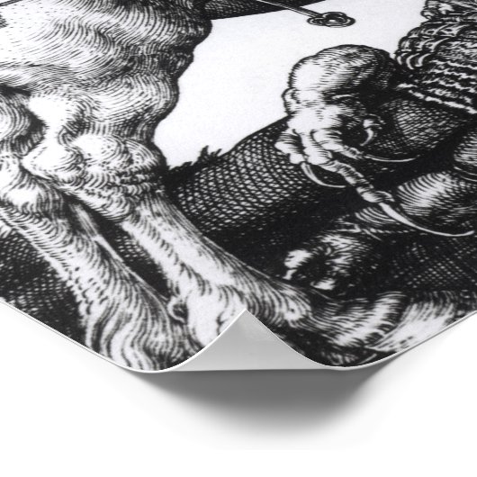 St. George en de Draak, 1508 Poster (Hoek)