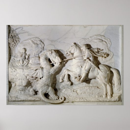 St. George en de Draak, 1508 Poster (Voorkant)