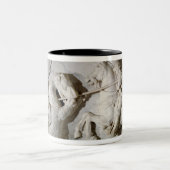 St. George en de Draak, 1508 Tweekleurige Koffiemok (Center)