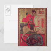 St. George en de Draak, 1667 Briefkaart (Voorkant / Achterkant)