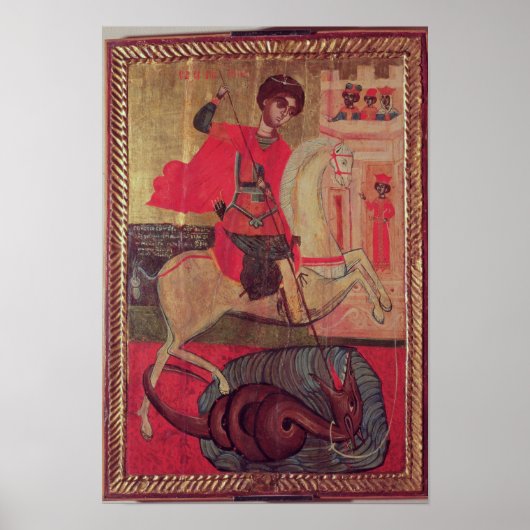 St. George en de Draak, 1667 Poster (Voorkant)