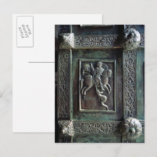 St. George en de Draak Briefkaart (Voorkant / Achterkant)