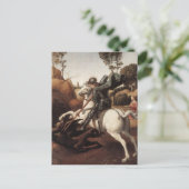 St. George en de Draak Briefkaart (Staand voorkant)