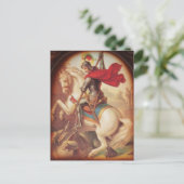 St. George en de Draak Briefkaart (Staand voorkant)