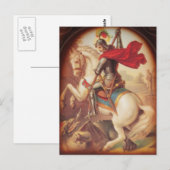 St. George en de Draak Briefkaart (Voorkant / Achterkant)
