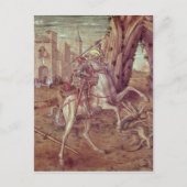 St. George en de Draak Briefkaart (Voorkant)