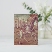 St. George en de Draak Briefkaart (Staand voorkant)