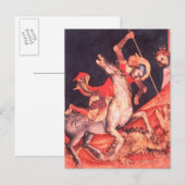 St. George en de Draak Briefkaart (Voorkant / Achterkant)
