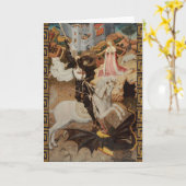 St. George en de Draak door Bernat Martorell Kaart (Gele Bloem)