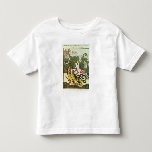 St. George en de Draak Kinder Shirts (Voorkant)