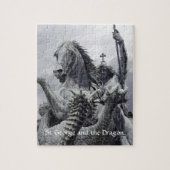 St. George en de Draak Legpuzzel (Verticaal)
