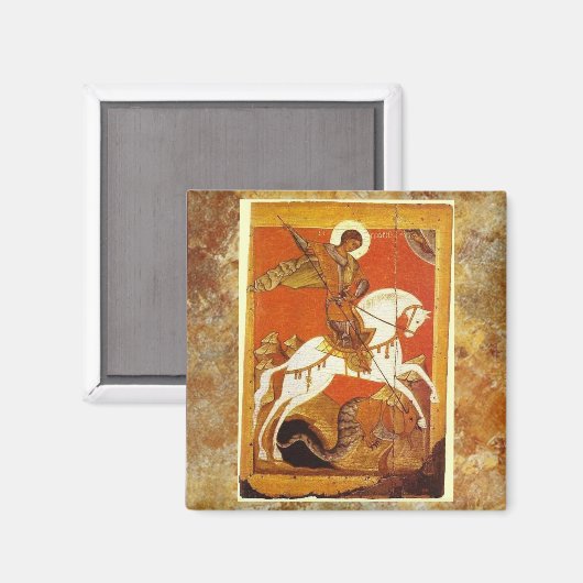 St. George en de Draak Magneet (Voorkant / Achterkant)