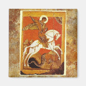 St. George en de Draak Magneet (Voorkant)