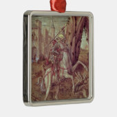 St. George en de Draak Metalen Ornament (Rechts)