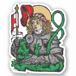 St. George en de Draak (Neurenberg) 1Up Sticker