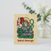 St. George en de Draak (Neurenberg) Briefkaart (Staand voorkant)