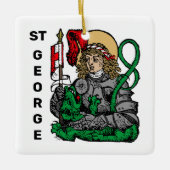 St. George en de Draak (Neurenberg) Keramisch Ornament (Voorkant)