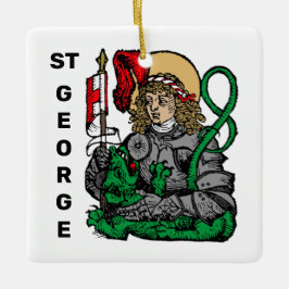 St. George en de Draak (Neurenberg) Keramisch Ornament