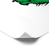 St. George en de Draak (Neurenberg) Poster (Hoek)