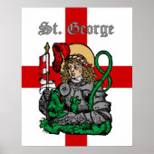 St. George en de Draak (Neurenberg) Poster (Voorkant)