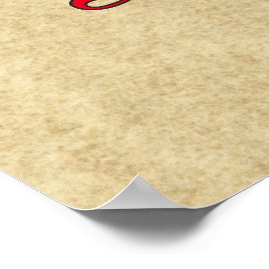 St. George en de Draak (Neurenberg) Poster (Hoek)