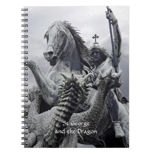 St. George en de Draak Notitieboek (Voorkant)