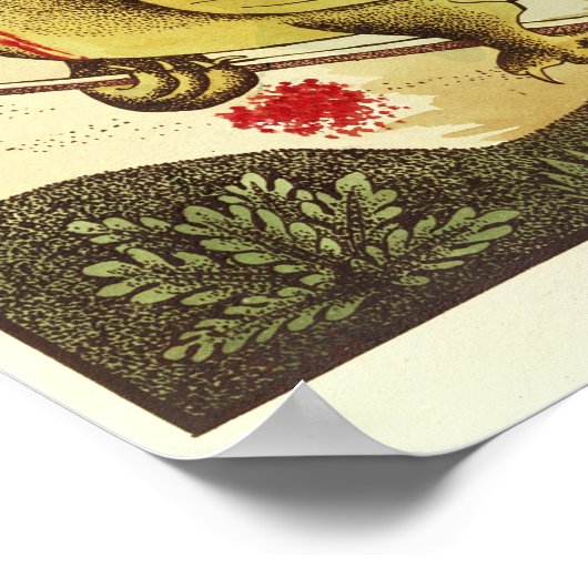 St. George en de Draak Poster (Hoek)