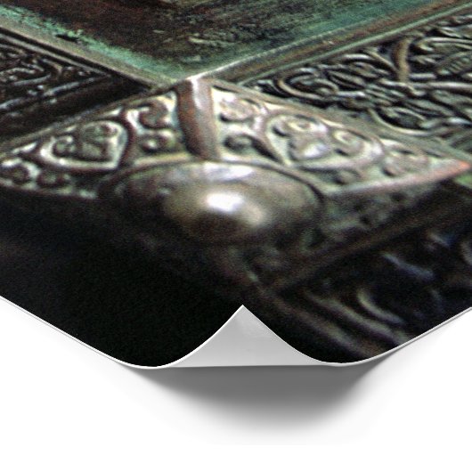 St. George en de Draak Poster (Hoek)