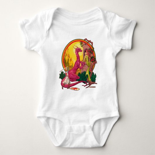St.George en de Draak Romper (Voorkant)