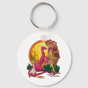 St.George en de Draak Sleutelhanger