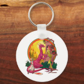 St.George en de Draak Sleutelhanger (Voorkant)
