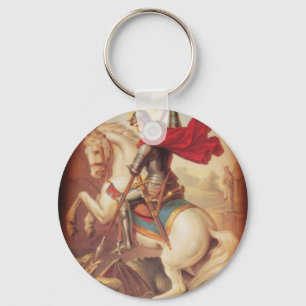 St. George en de Draak Sleutelhanger
