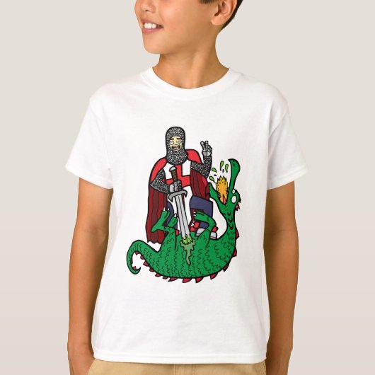 St. George en de Draak T-shirt (Voorkant)