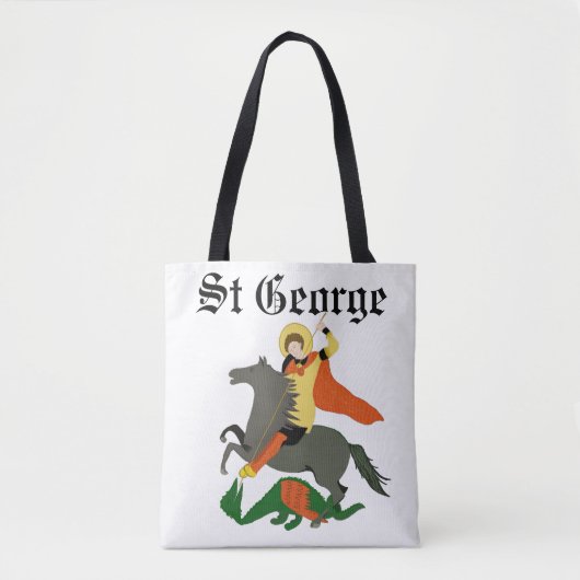 St. George en de Draak Tote Bag (Voorkant)