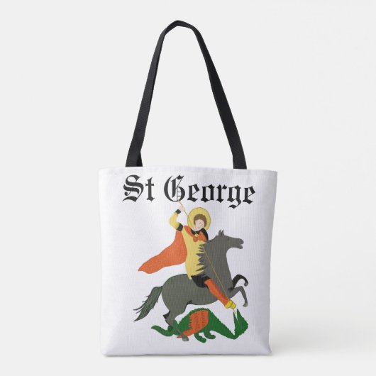 St. George en de Draak Tote Bag (Achterkant)