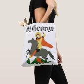 St. George en de Draak Tote Bag (Dichtbij)