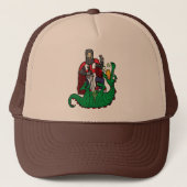 St. George en de Draak Trucker Pet (Voorkant)