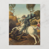 St. George en de Draak van het Briefkaart Raphael (Voorkant)