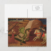 St. George en de Dragon, c.1439-40 Briefkaart (Voorkant / Achterkant)