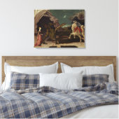 St. George en de Dragon, c.1470 Canvas Afdruk (Insitu (Slaapkamer))