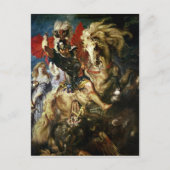St. George en de Dragon, c.1606 Briefkaart (Voorkant)