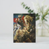 St. George en de Dragon, c.1606 Briefkaart (Staand voorkant)