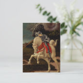 St. George en de Dragon (detail), c.1470 Briefkaart (Staand voorkant)