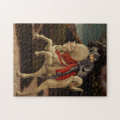 St. George en de Dragon (detail), c.1470 Legpuzzel (Horizontaal)