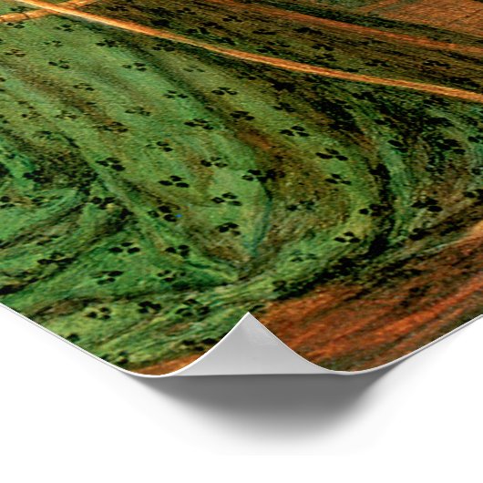 St. George en de prinses Sabra Poster (Hoek)