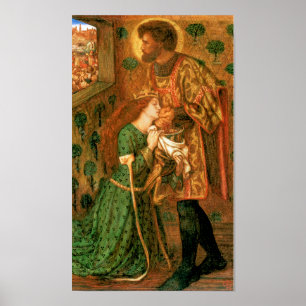 St. George en de prinses Sabra Poster