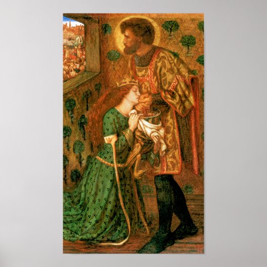 St. George en de prinses Sabra Poster (Voorkant)