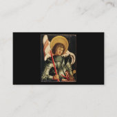St. George en het Dragon Day Icon Art Knight Catho Visitekaartje (Voorkant)